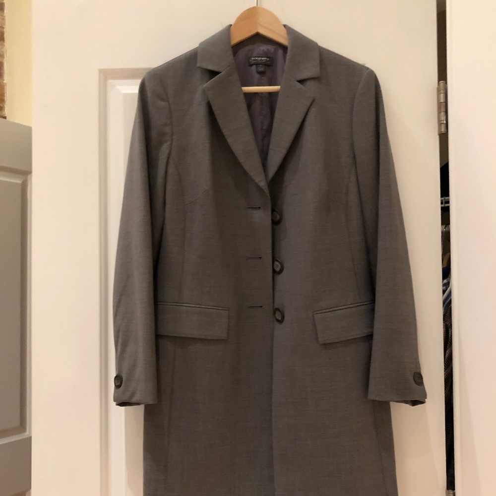 Gray Women's 3/4 Classiques Entier wool jacket